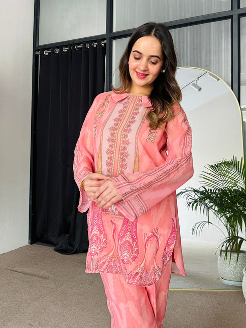 Blush Tropic Summer Co-ord Set